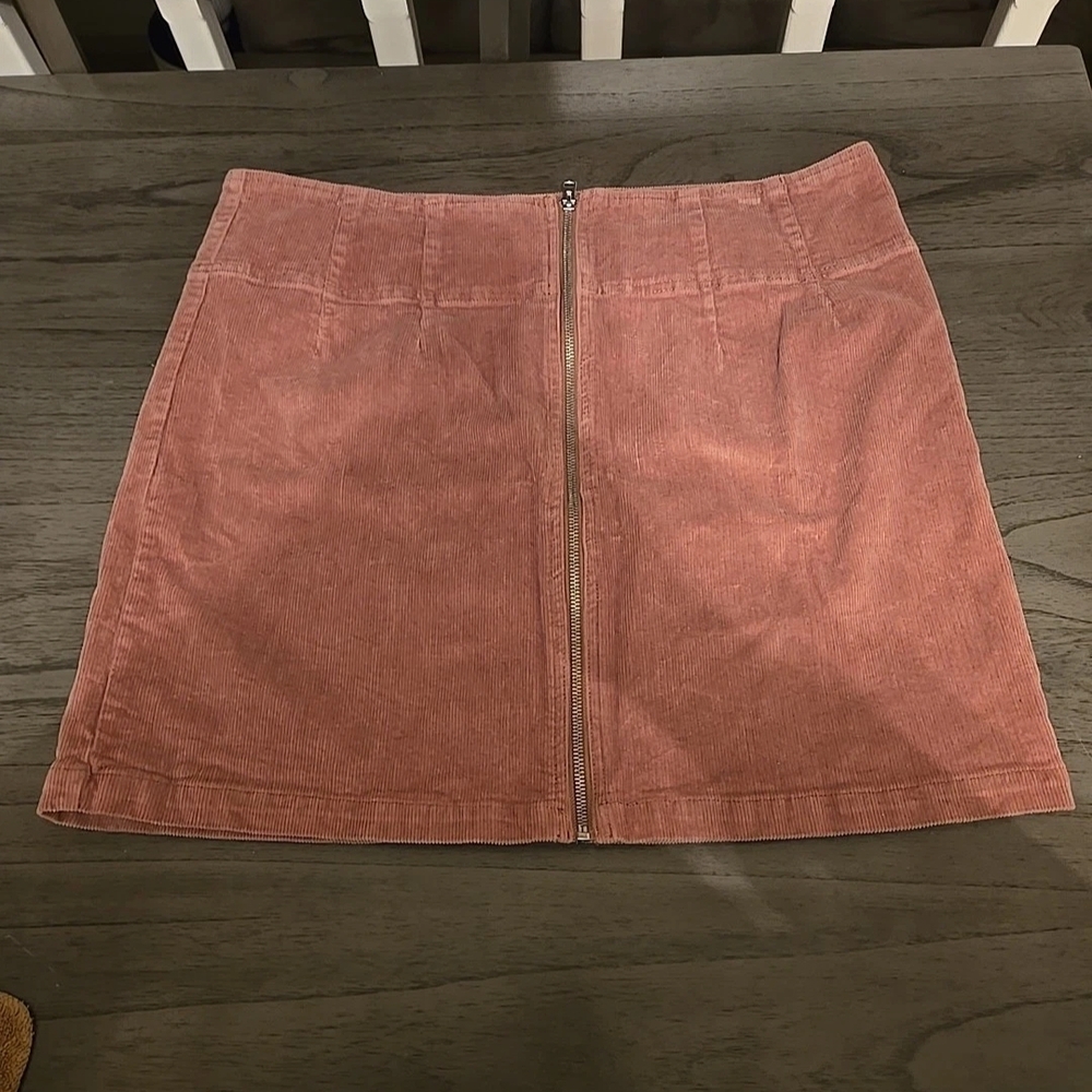Wild Fable Corduroy Mini Skirt in Soft Pink